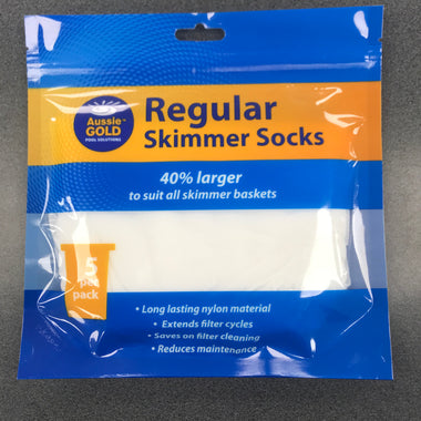 Aussie Gold Regular Skimmer Socks - 5 Pack